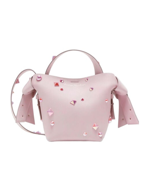 Acne Studios Musubi Mini Shoulder Bag In Pink