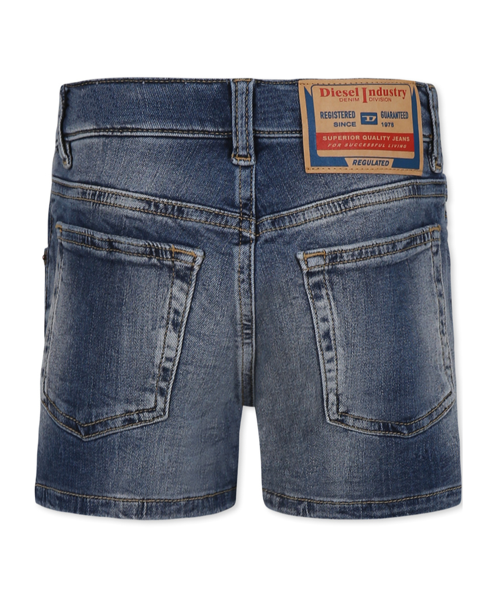 Diesel Denim Shorts In Blue