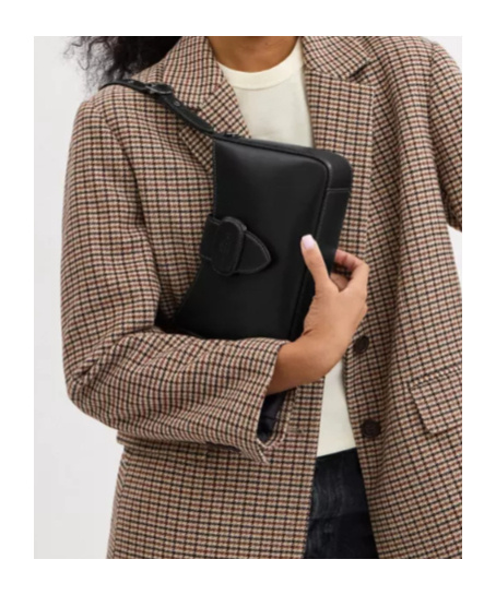 Coach Eliza Shoulder Bag With Zipper Closure In Multi