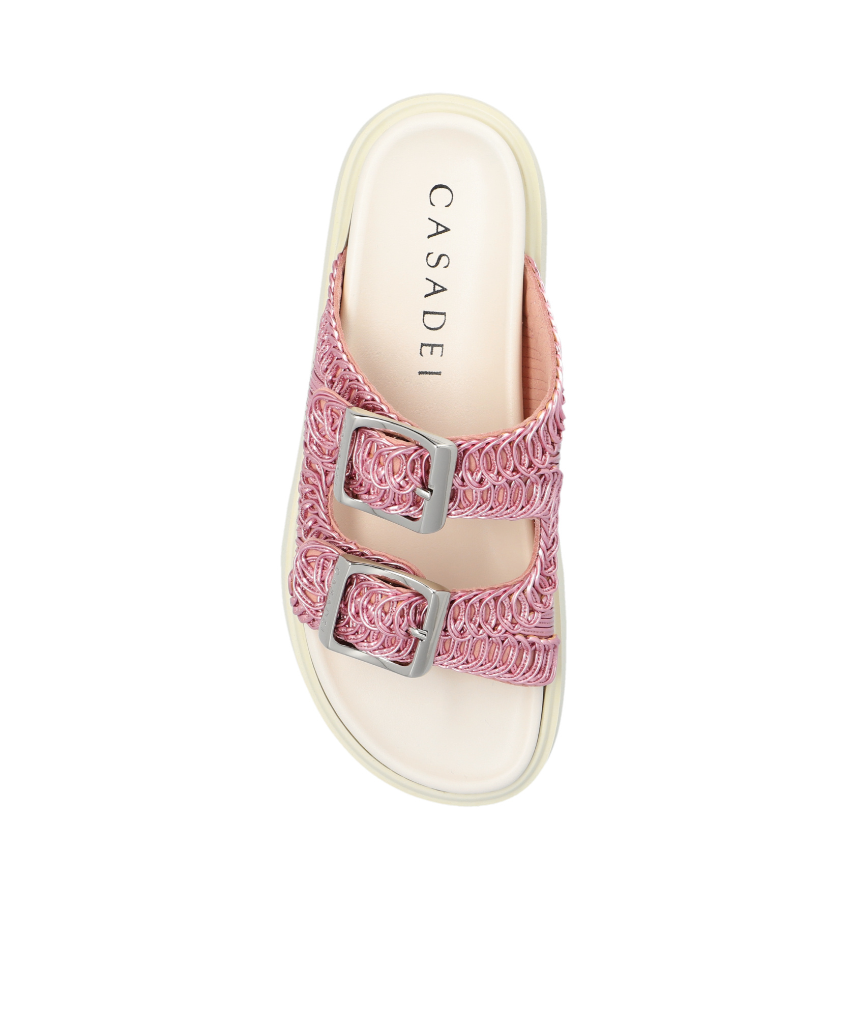 CASADEI BIRKY ALE FLATFORM SLIDES