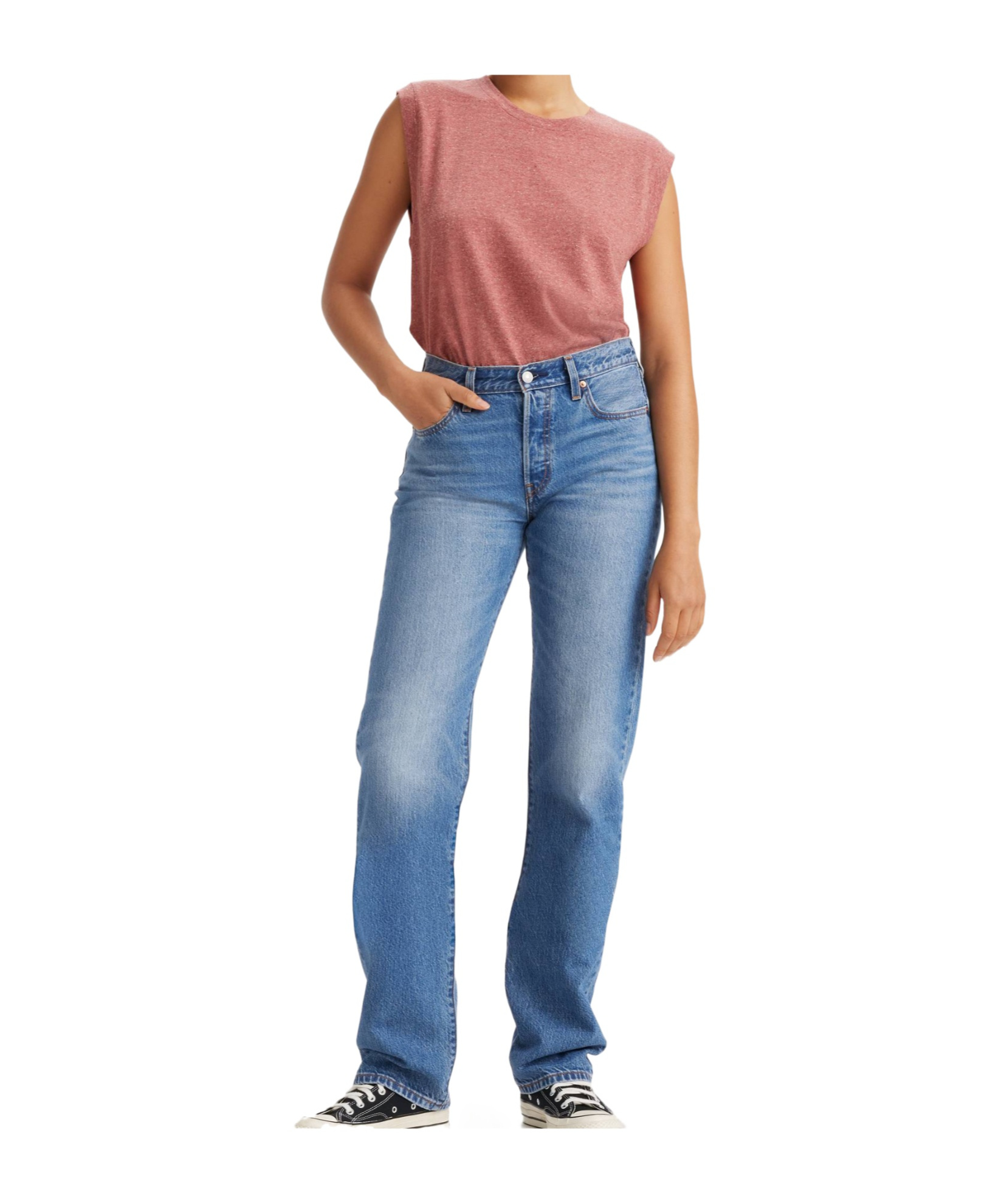 Levi's 501 90s Straight Jeans In Blue