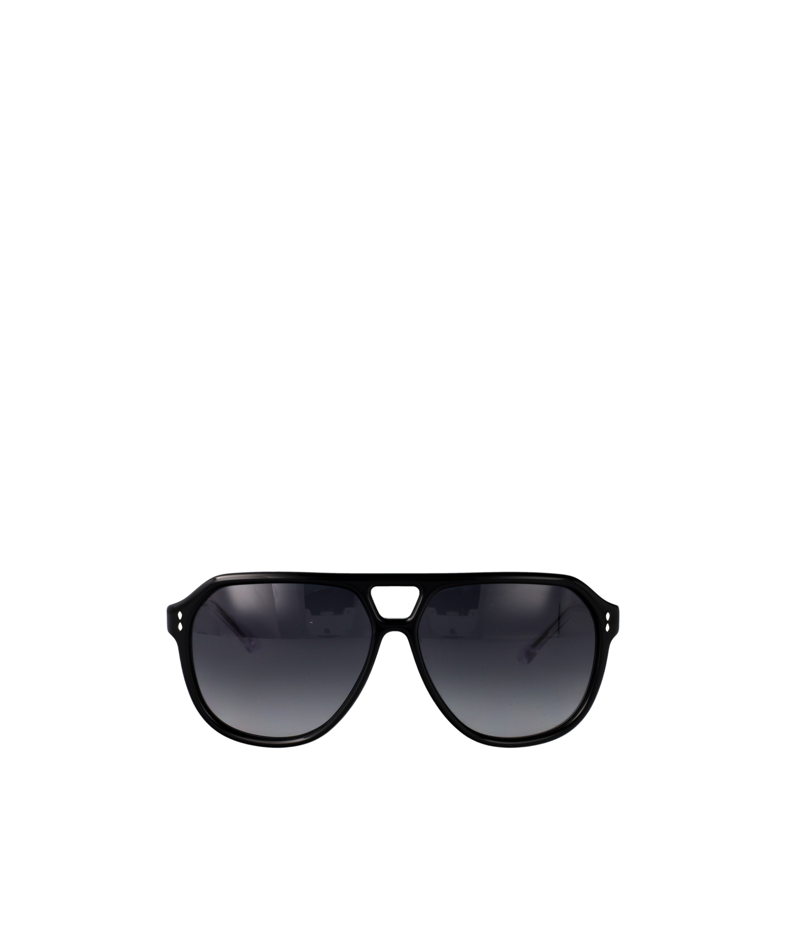 Isabel Marant Aneya Acetate Pilot Frame Sunglasses In Black