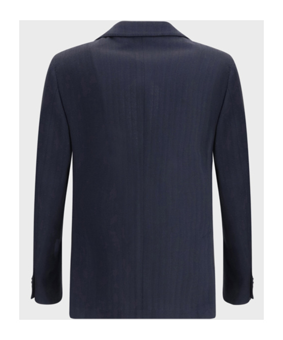 Lardini Single-breasted Blazer In Black