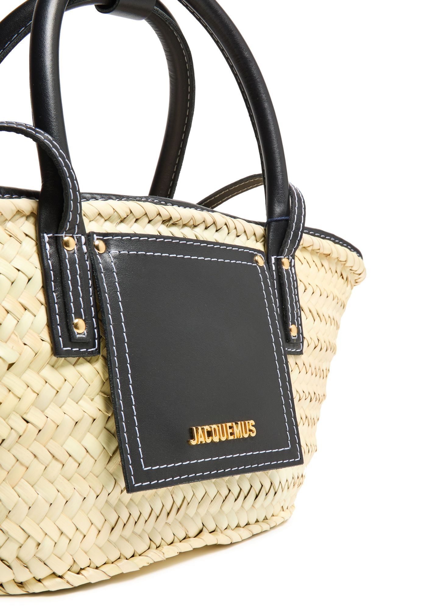Jacquemus The Soli Small Basket In Black