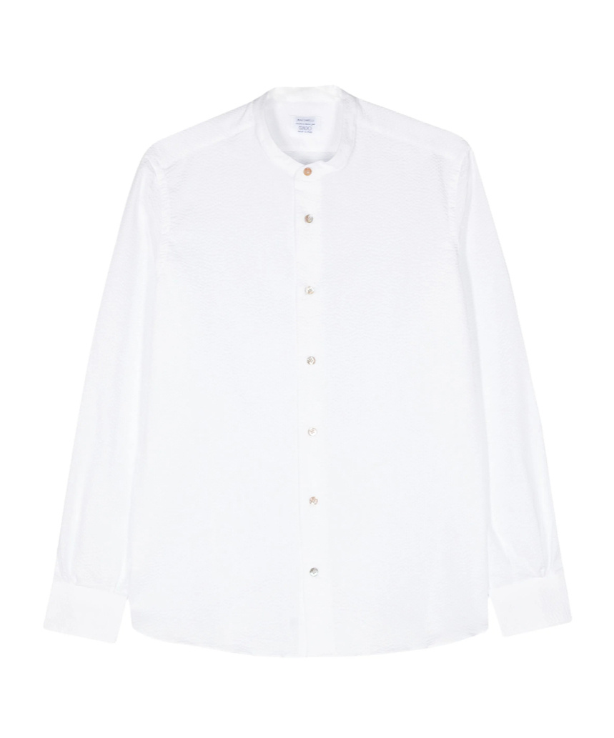 Mazzarelli Long Sleeve Shirt In White