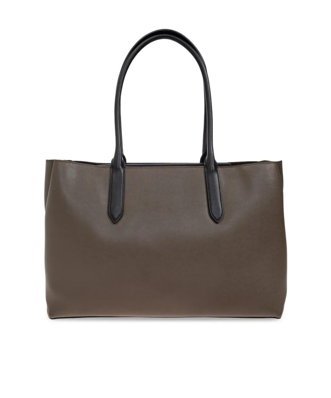 Furla Leather Tote Bag In Brown