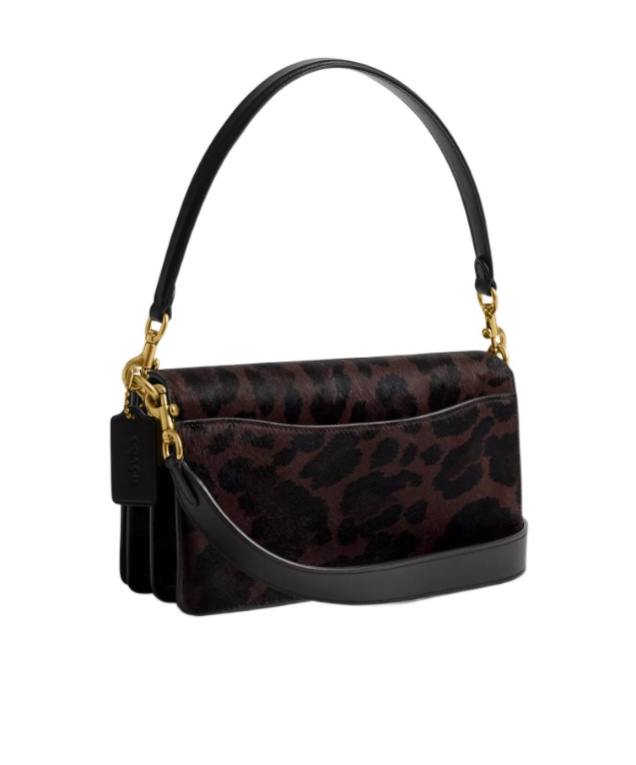Coach Tabby Shoulder Bag 26 In Haircalf With Leopard Print