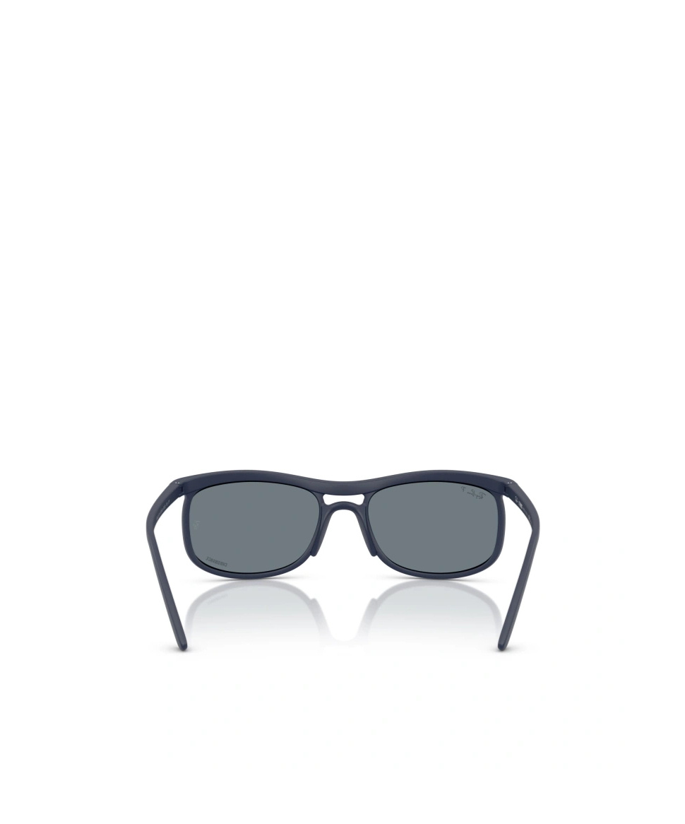 Ray Ban Geometric Frame Sunglasses In Black