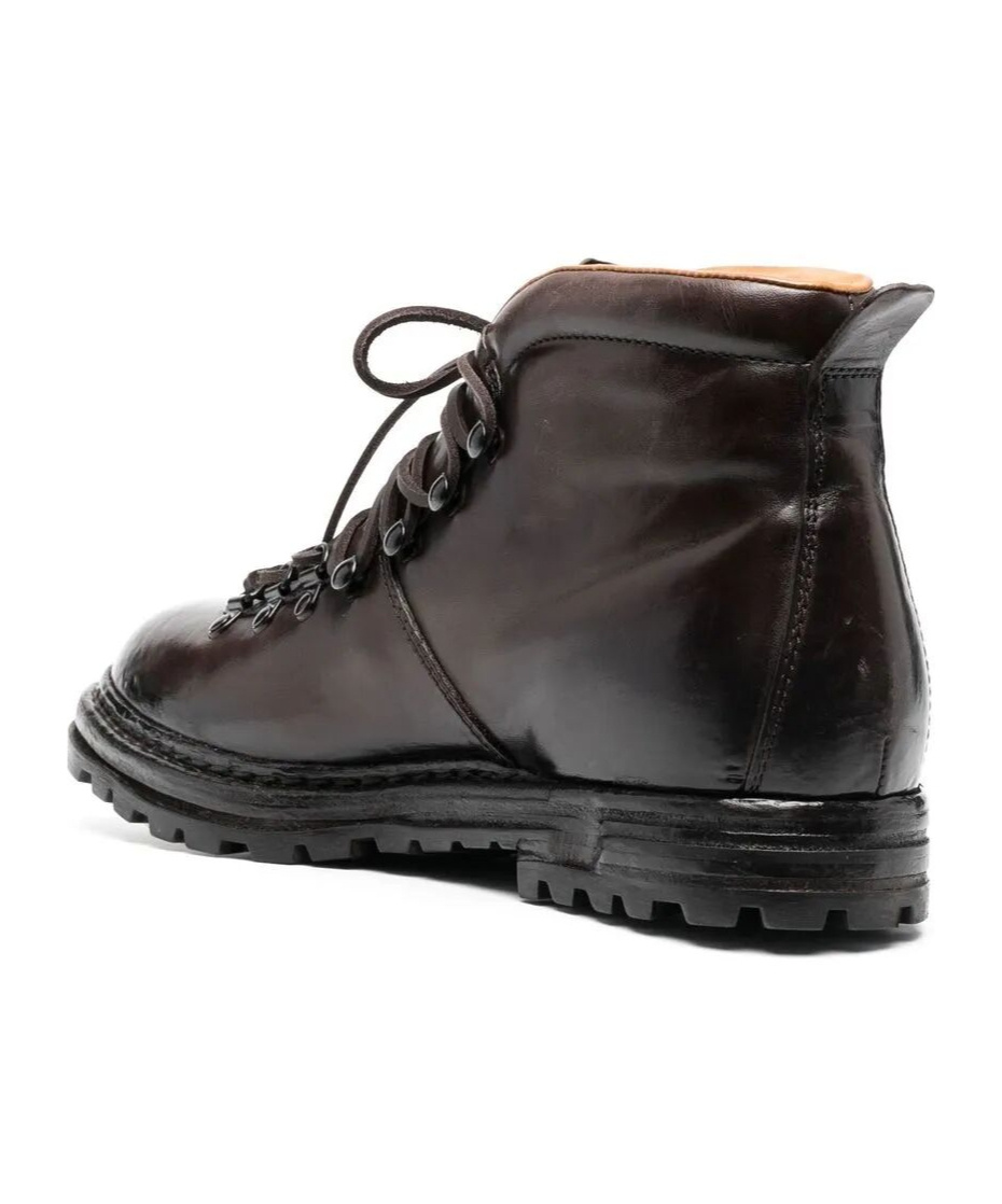 Officine Creative Artik Ankle Boots In Brown