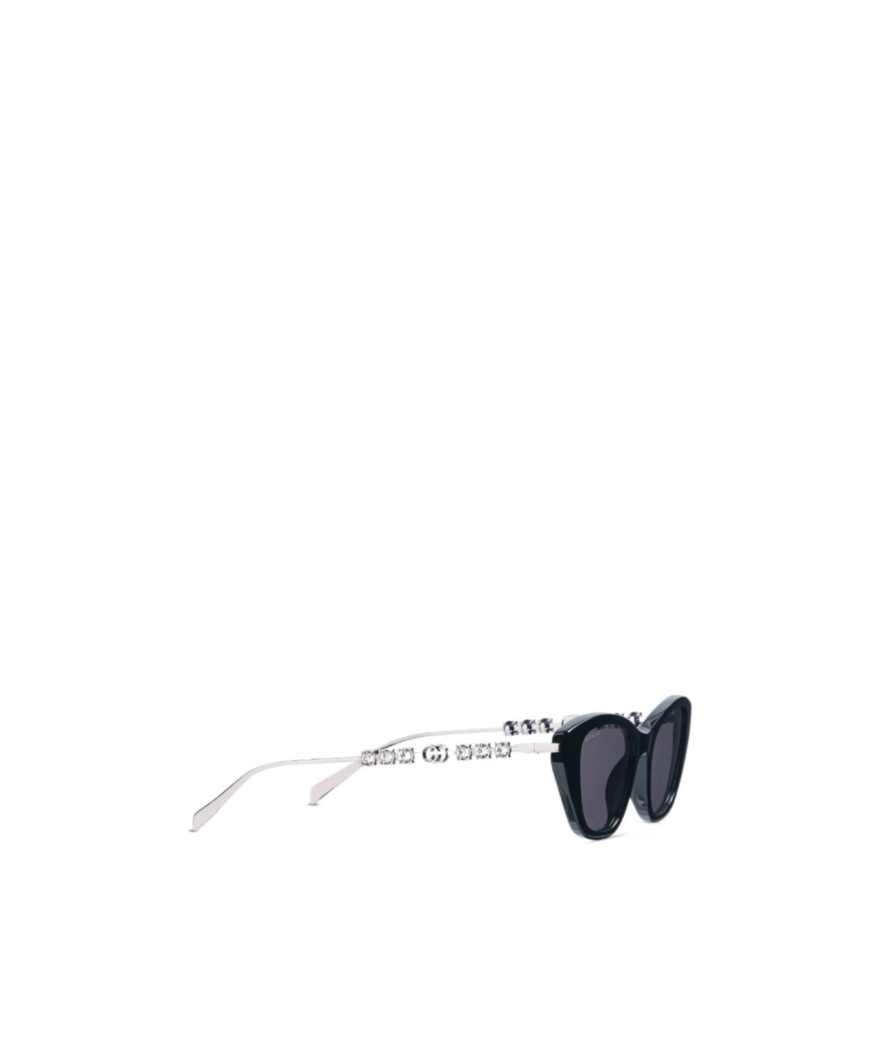 Gucci Cat Eye Frame Sunglasses In Black