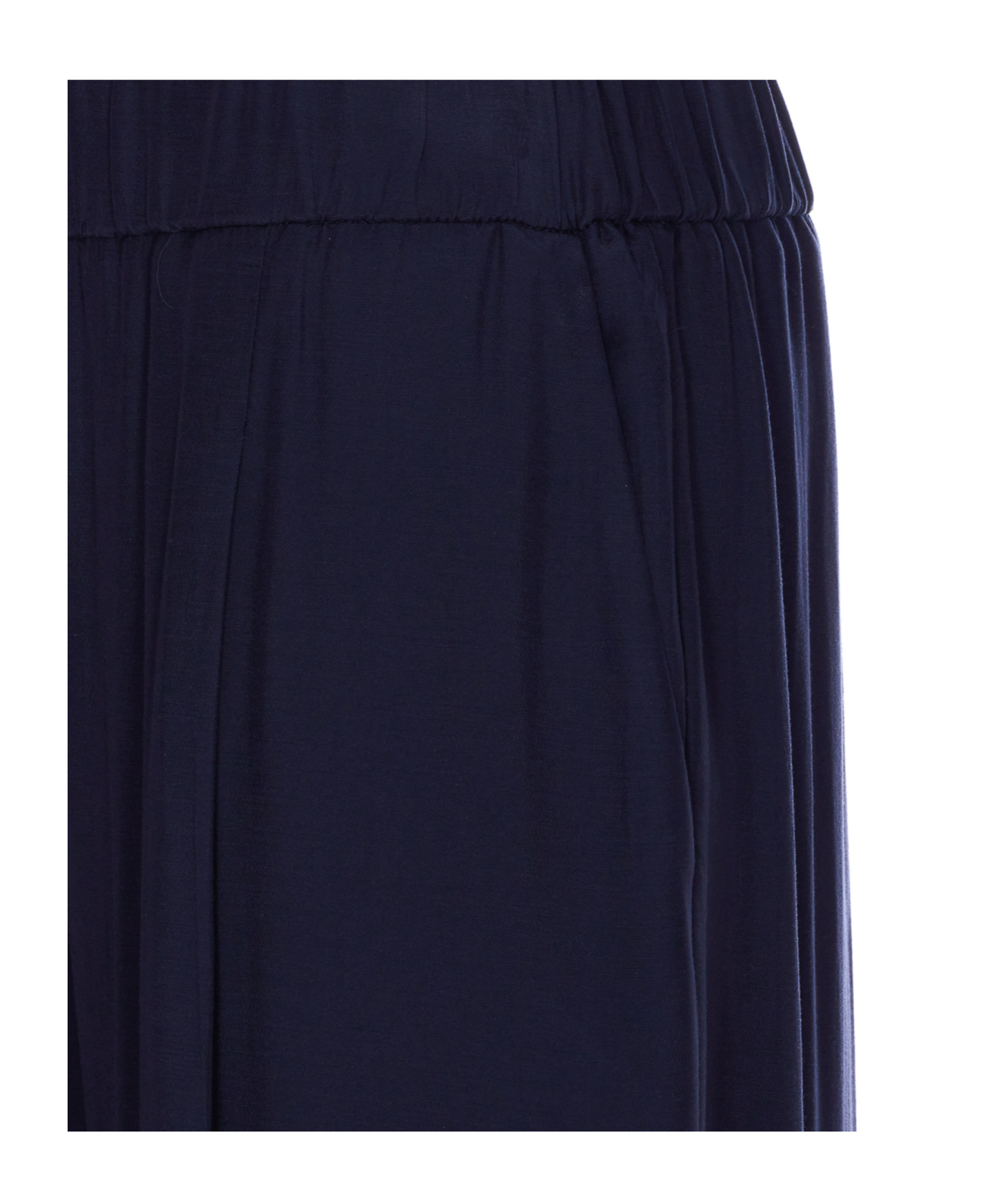 Patrizia Pepe Navy Blue Trousers In Polyester In Blue