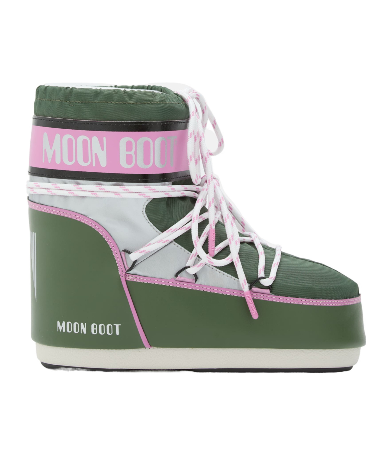 Moon Boot Round-toed Ankle Boots In Multi