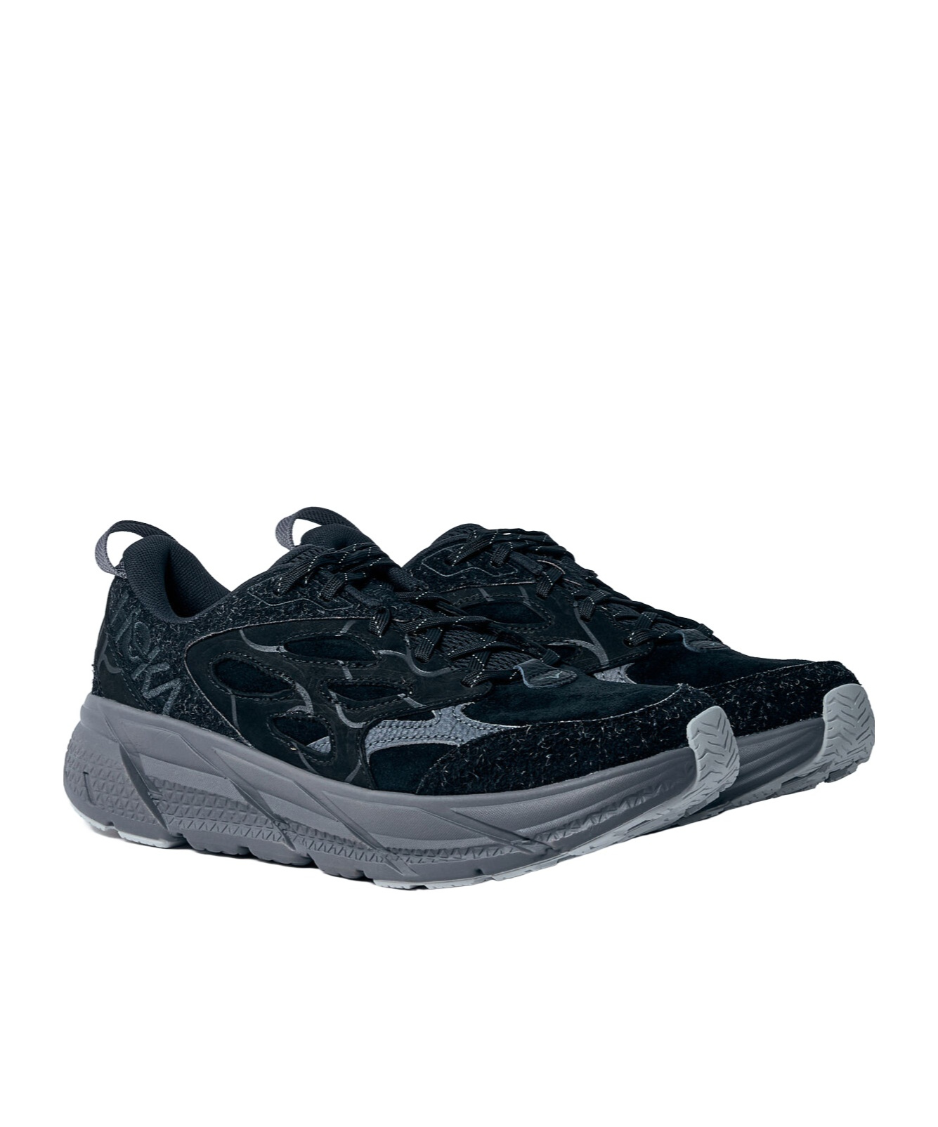 Hoka Clifton Series Of Sneakers In Black