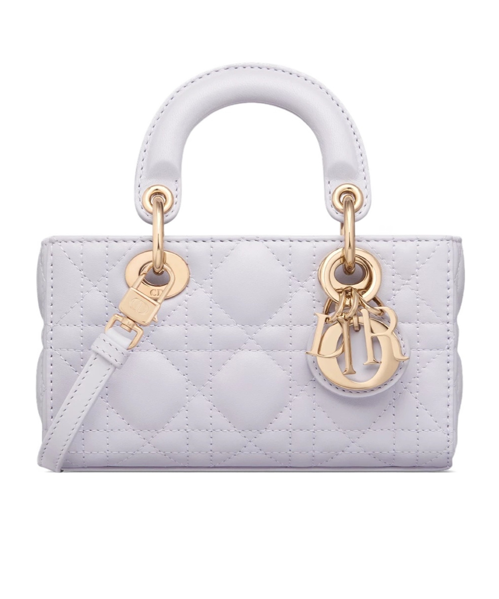 Dior Lady D-joy Micro Bag In White
