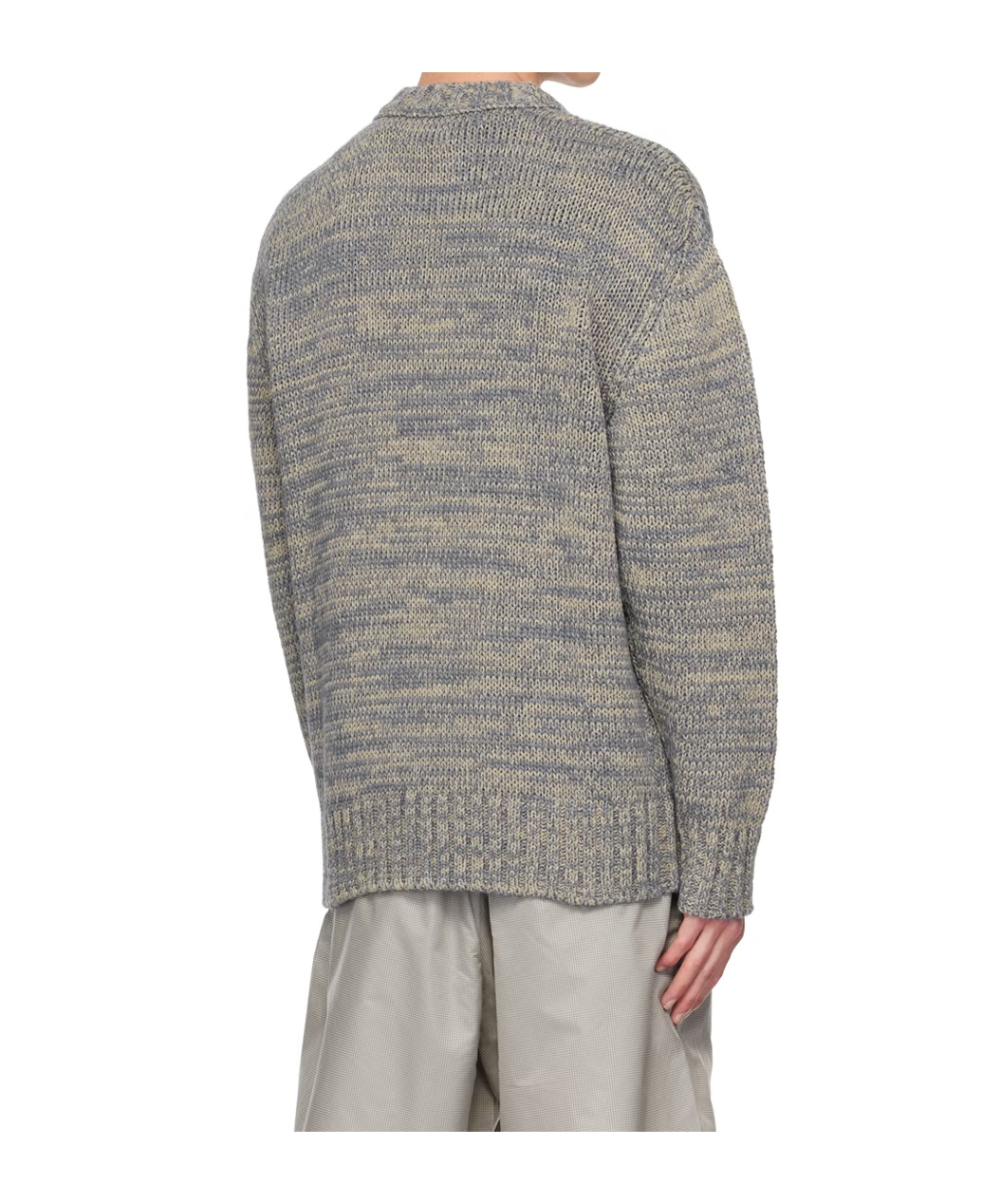 Norse Projects Rib Round-neck Sweater In Gray