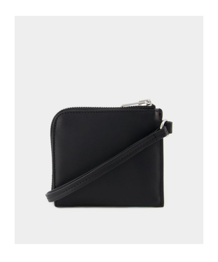 Maison Kitsuné Logo Wallet In Black