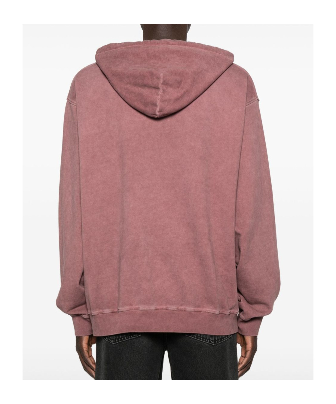 Vision Of Super Washed Dusty Mauve Oversized Sweatshirt In Pink