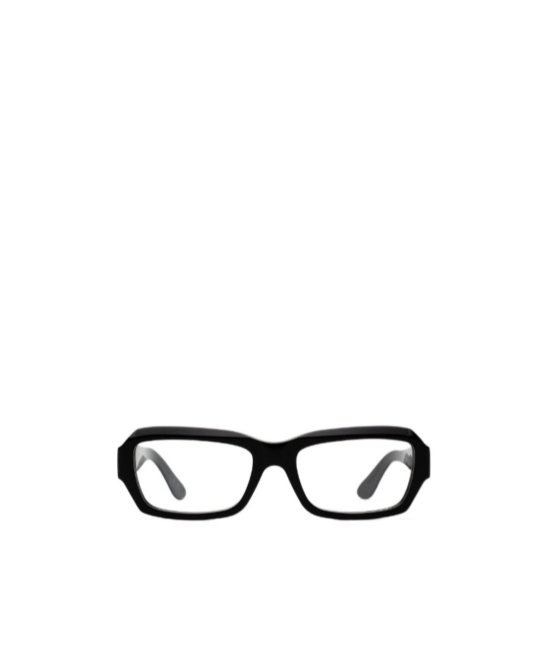 Retrosuperfuture Geometric Frame Plain Mirror In Black