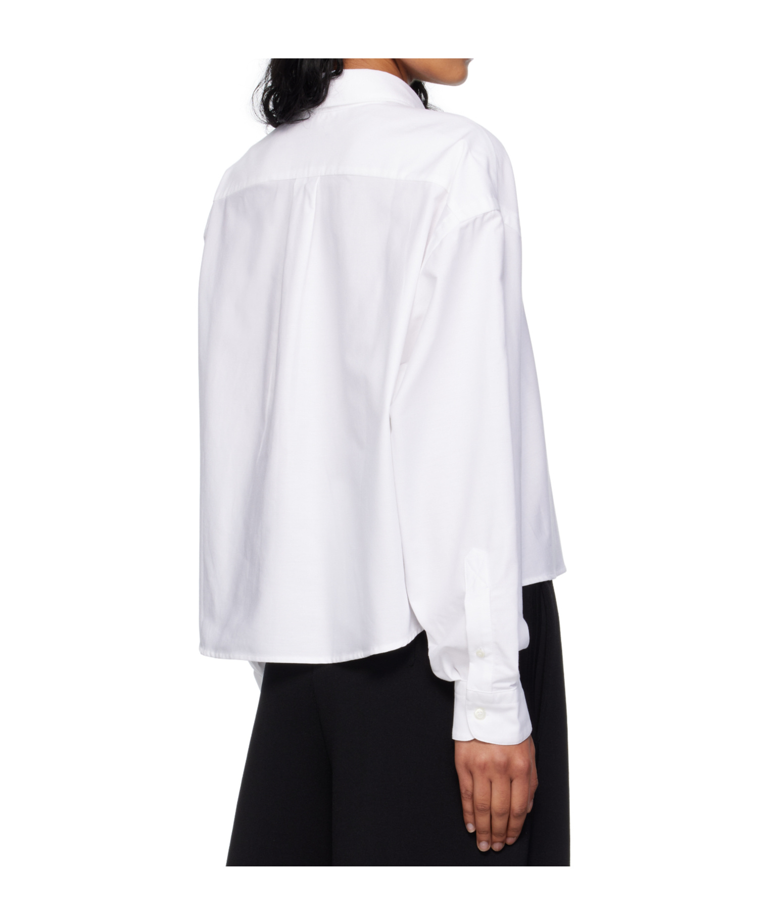 Apc A.p.c. Long-sleeved Button-up Shirt In White