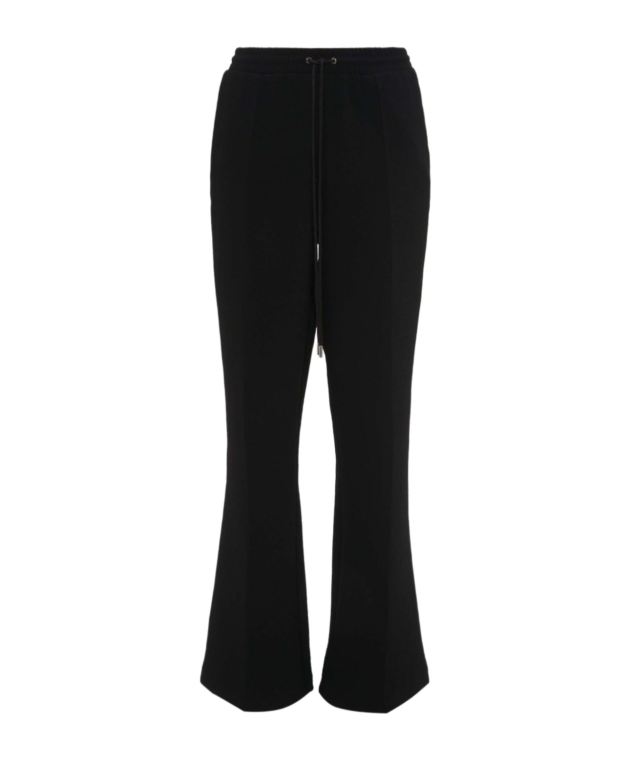 Jw Anderson Slim-cut Flared Track Pants In Black