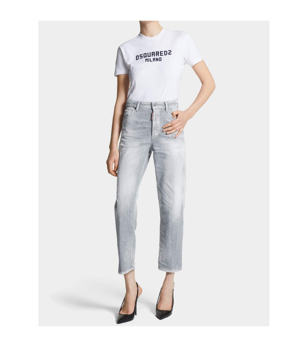 Dsquared2 Logo-patch Jeans
