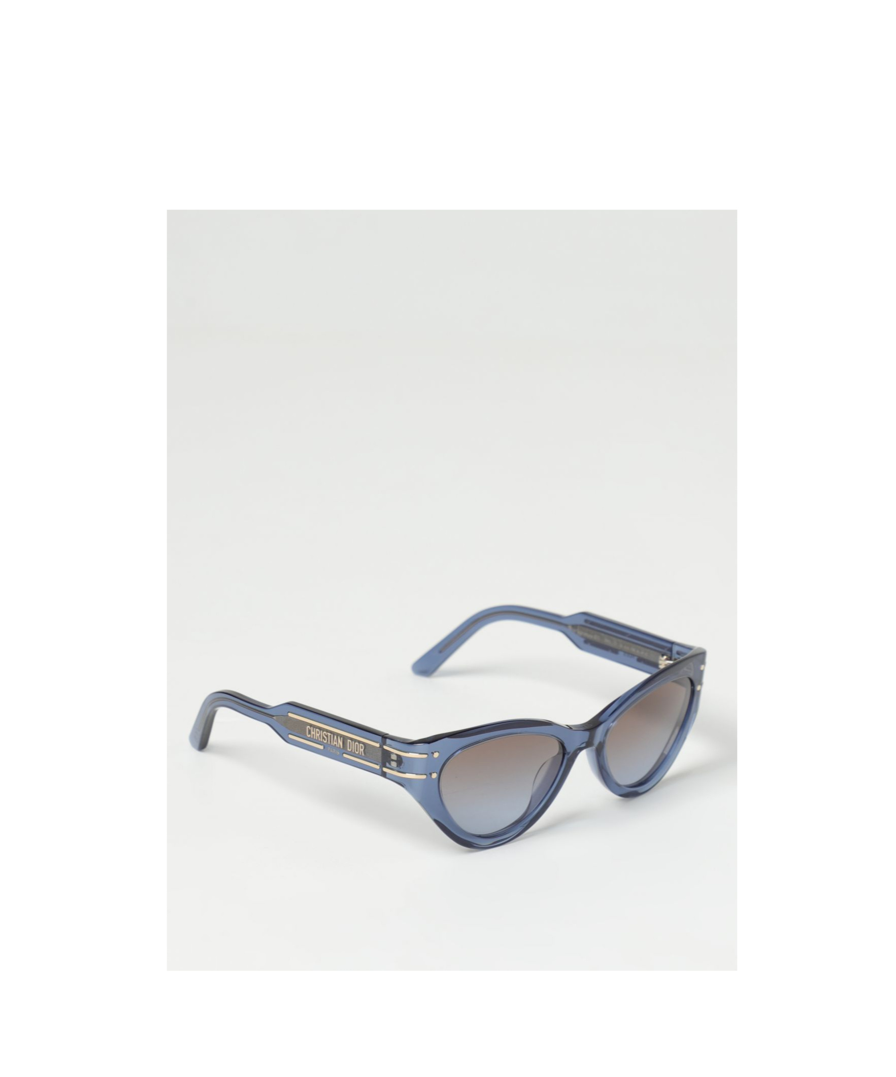 Dior Logo Sunglasses In Gray