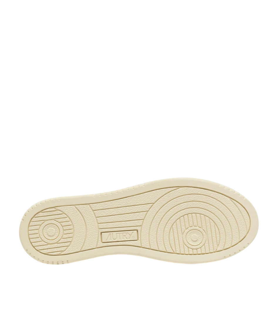 Autry Lace-up Low-cut Sneakers In White