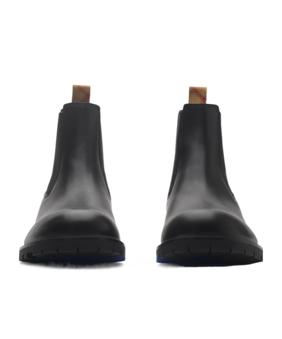 Burberry Leather Rogue Chelsea Boots