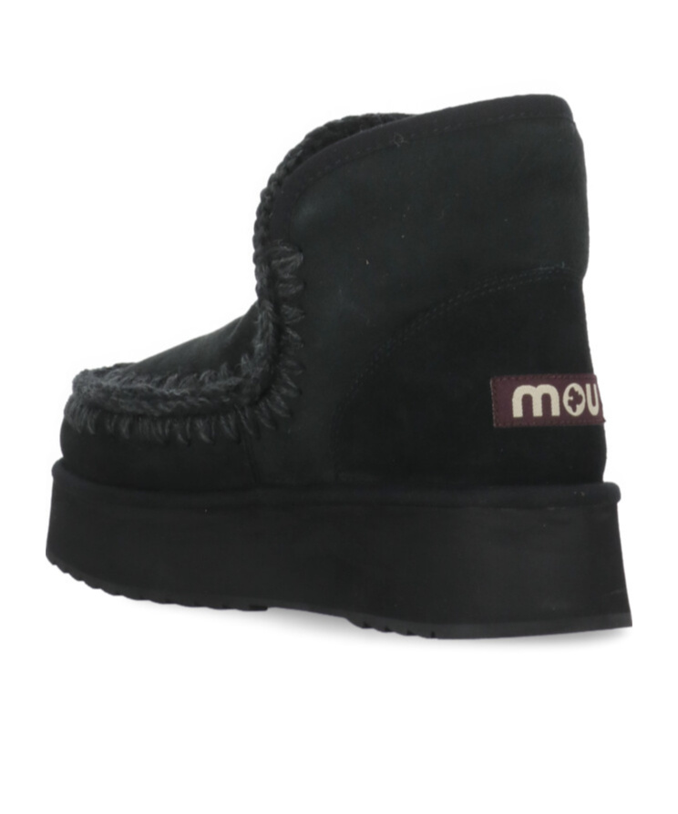 Mou Eskimo Short Boots In Black