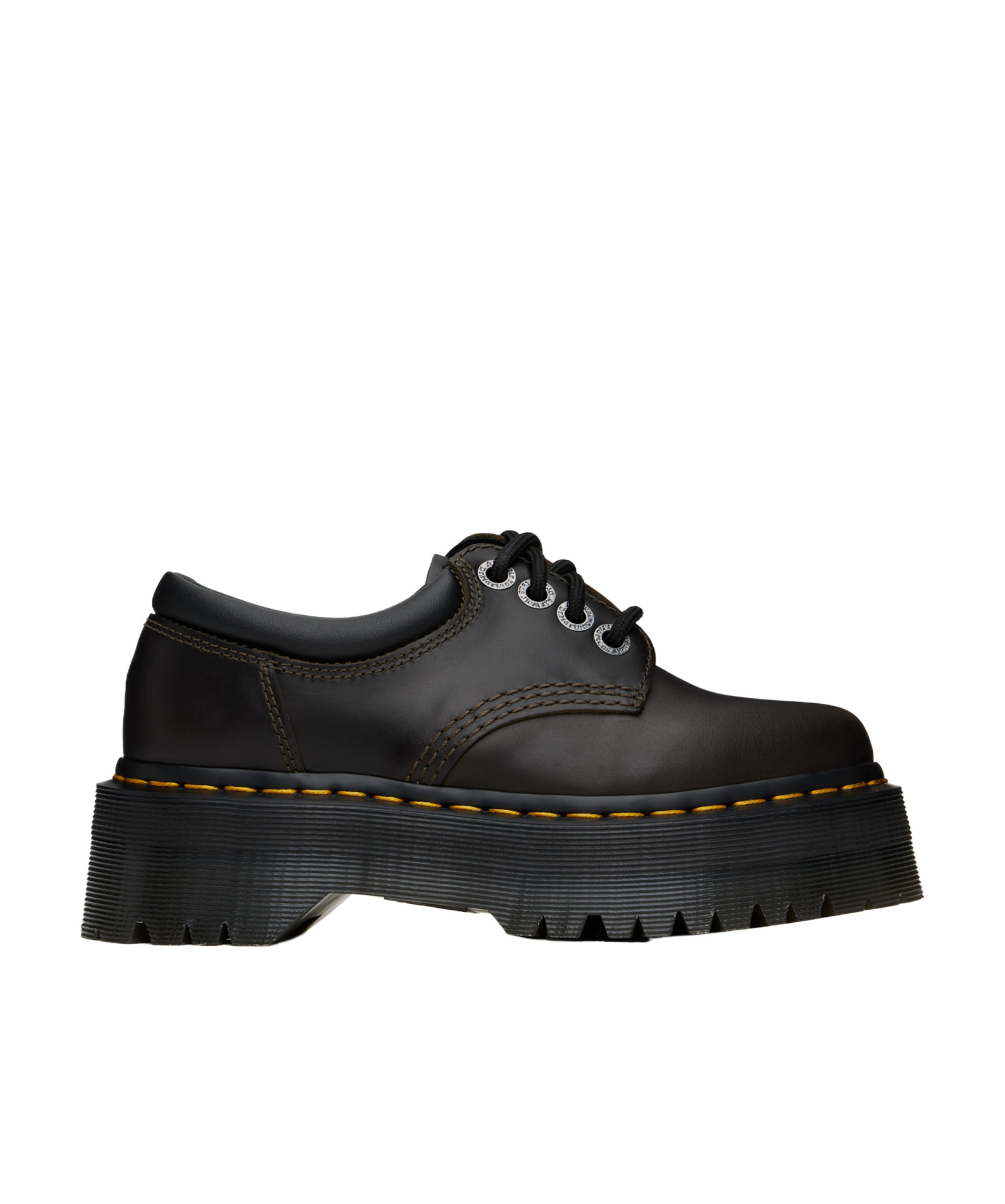 Dr. Martens Black 1461 Quad Oxfords In Black