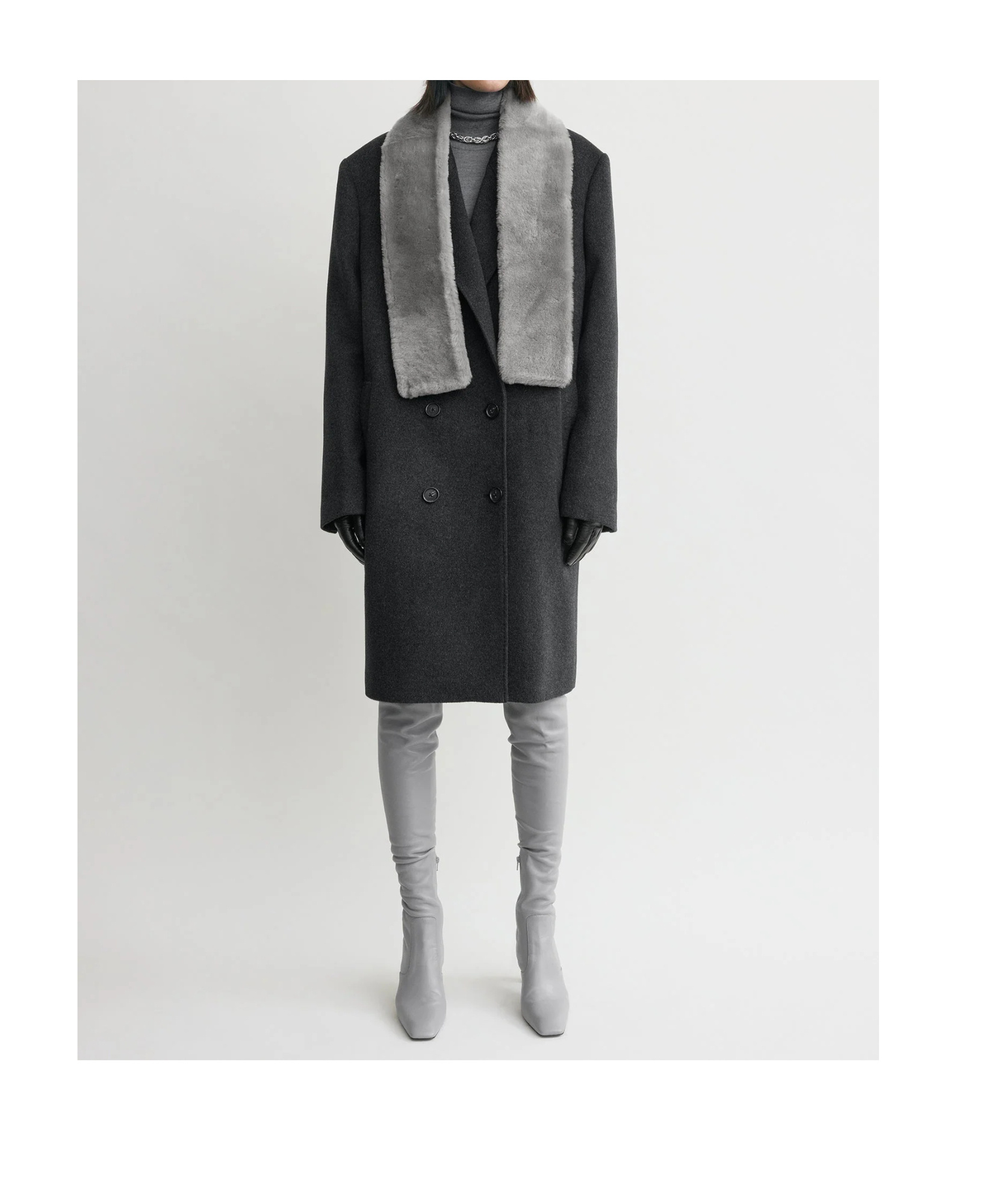 TOTÊME SOLID COLOR SCARF