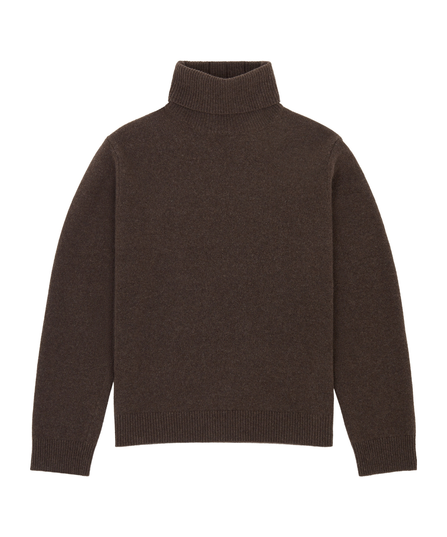 Mm6 Maison Margiela Relaxed Fit Turtleneck Sweater With Ribbed Detailing In Animal Print