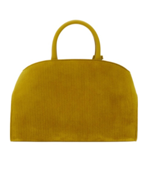 Ferragamo Hug Handbag (xs) In Yellow