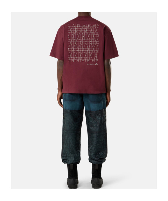Stone Island Organic Cotton T-shirt In Red
