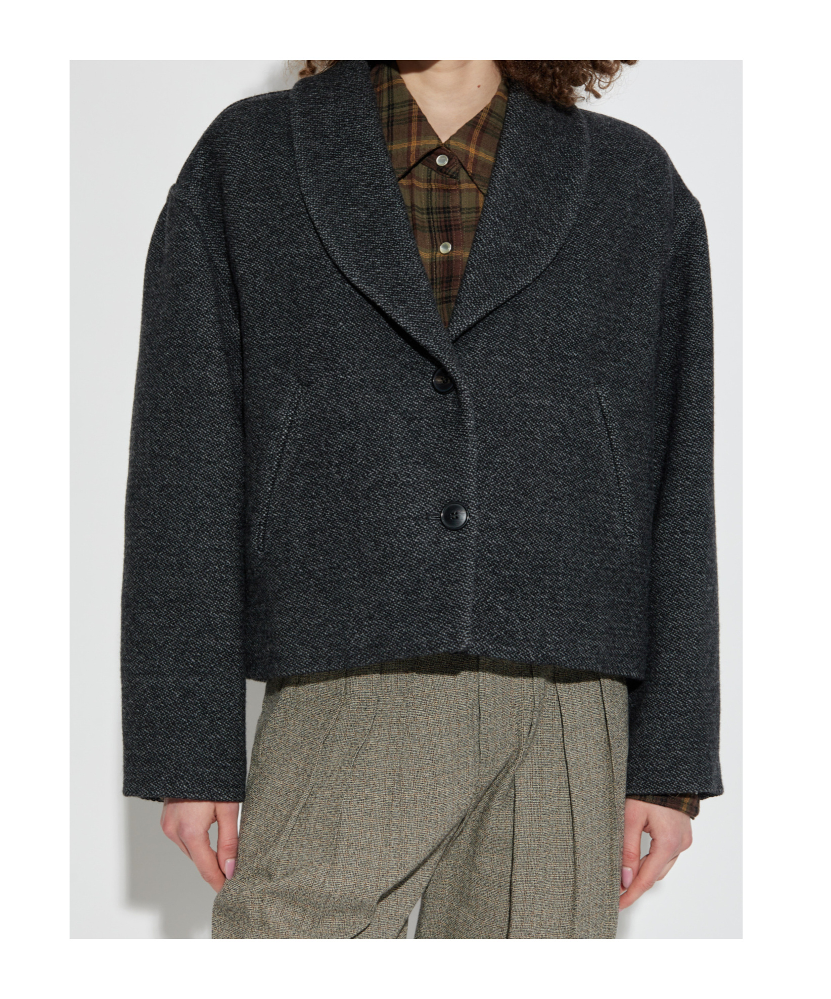 Isabel Marant Étoile Long-sleeved Casual Jacket In Black