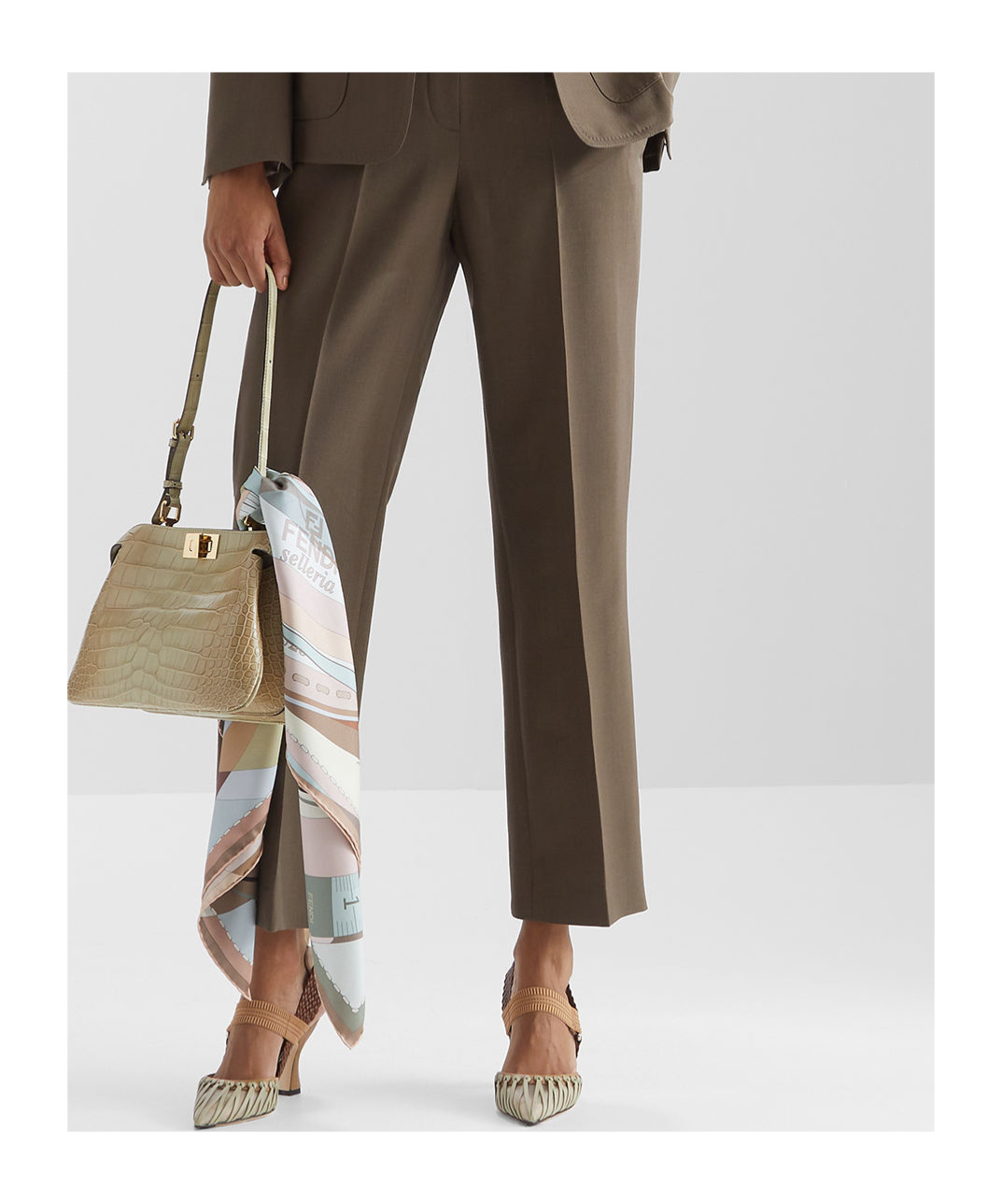 Fendi Women's Foulard In White