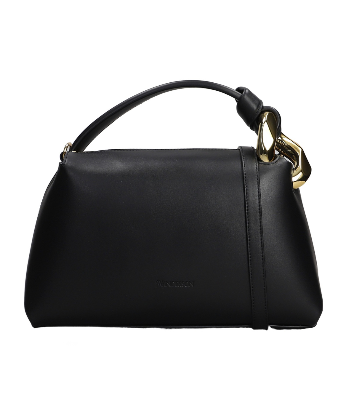 Jw Anderson Black Small Jwa Corner Bag In Black