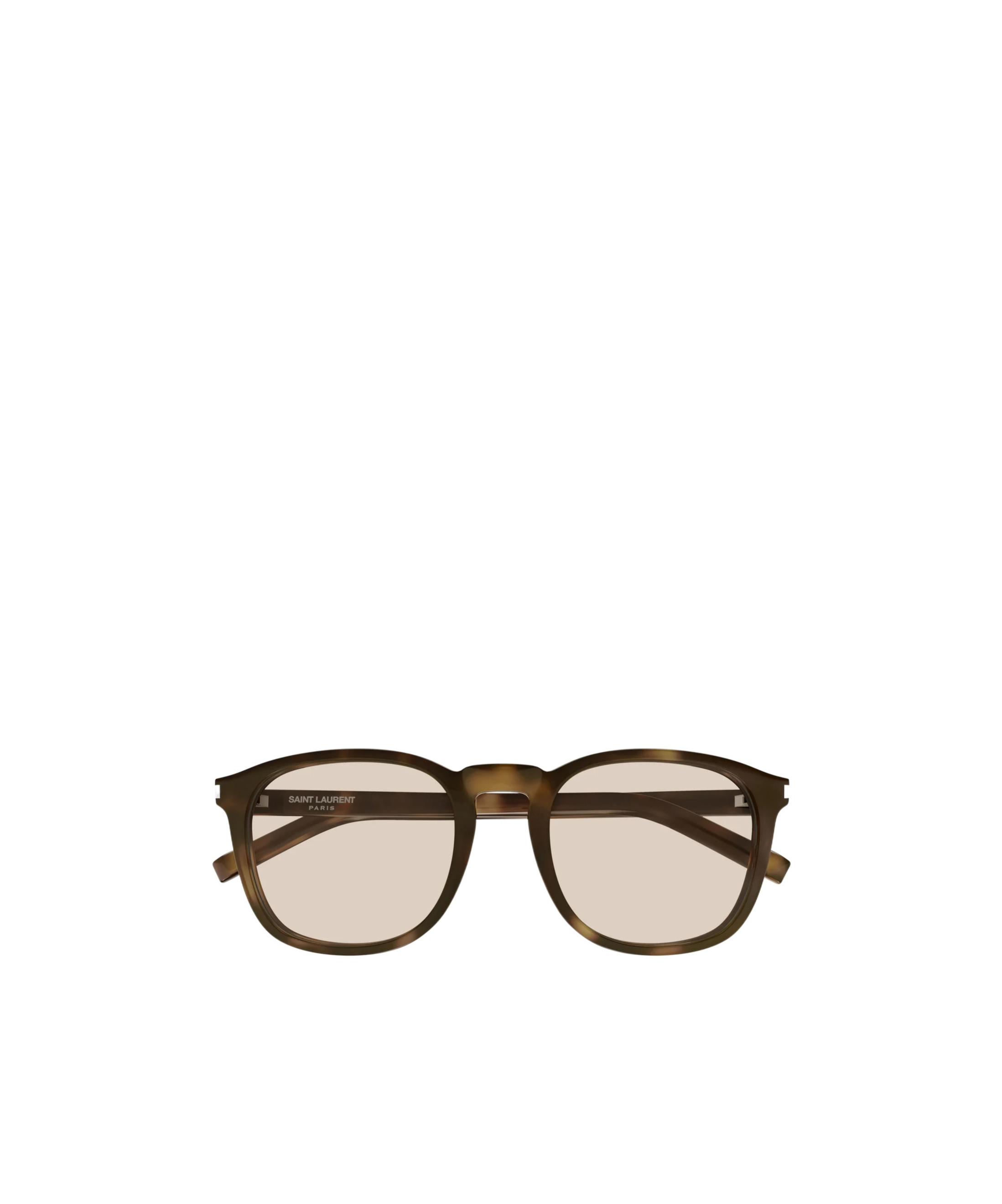 Saint Laurent Sl 818 Tortoiseshell Sunglasses In Burgundy