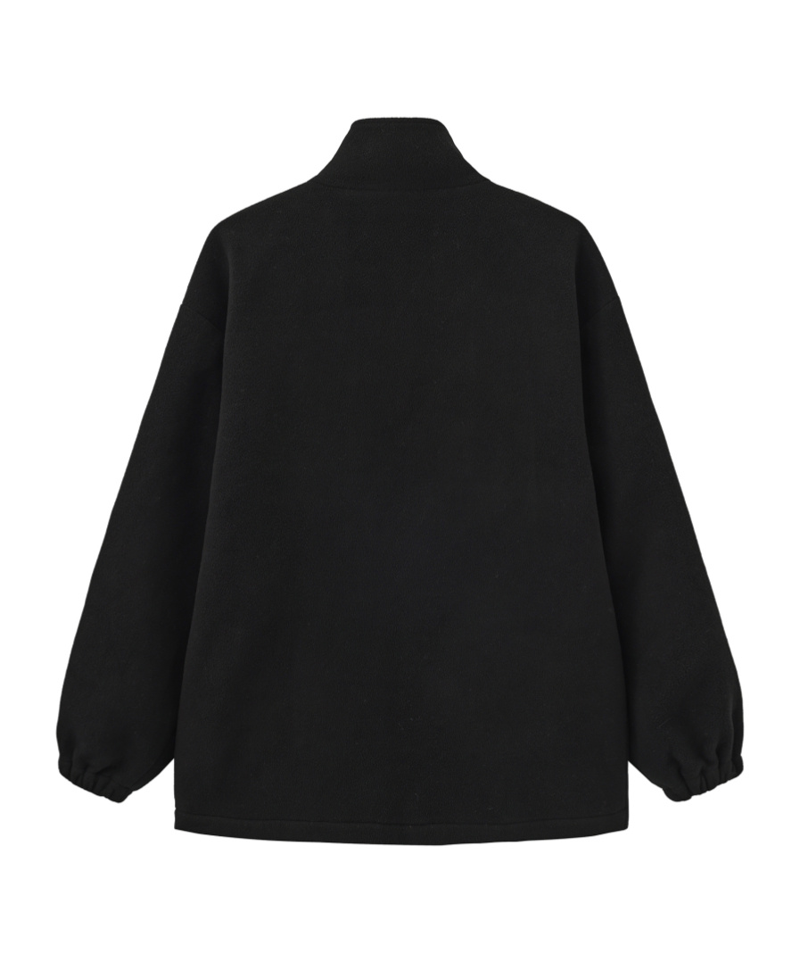Marissa Chiara Long-sleeved Casual Jacket In Black