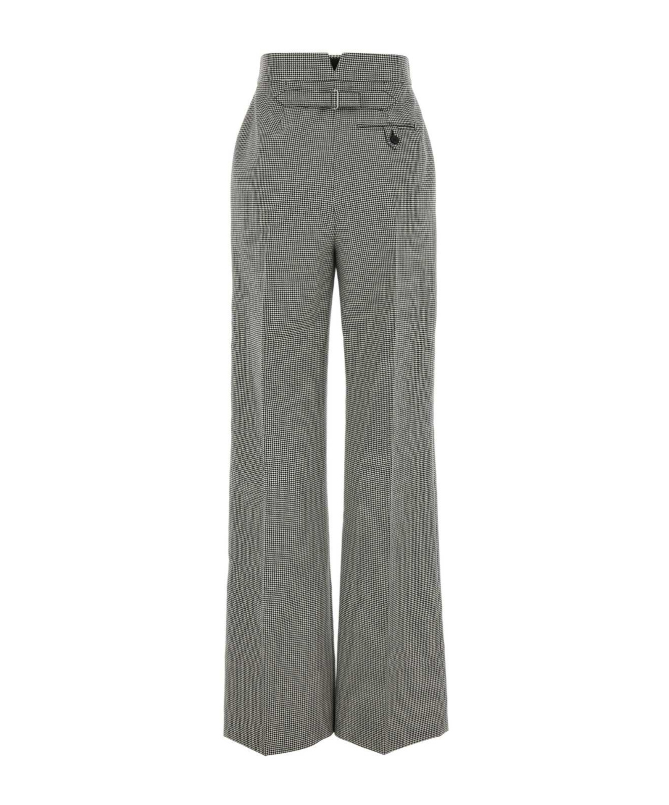 Alexander Mcqueen Slim Fit Trousers With Pockets And Belt Loops In Gray