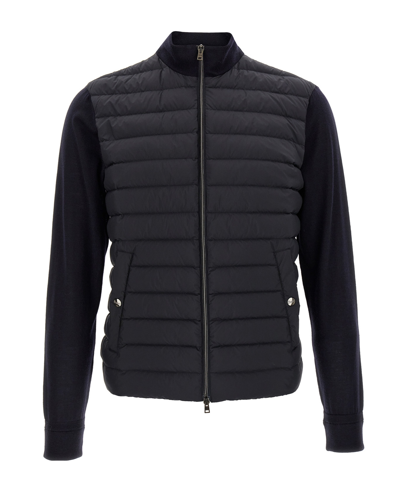 Herno Panelled Jacket In Black