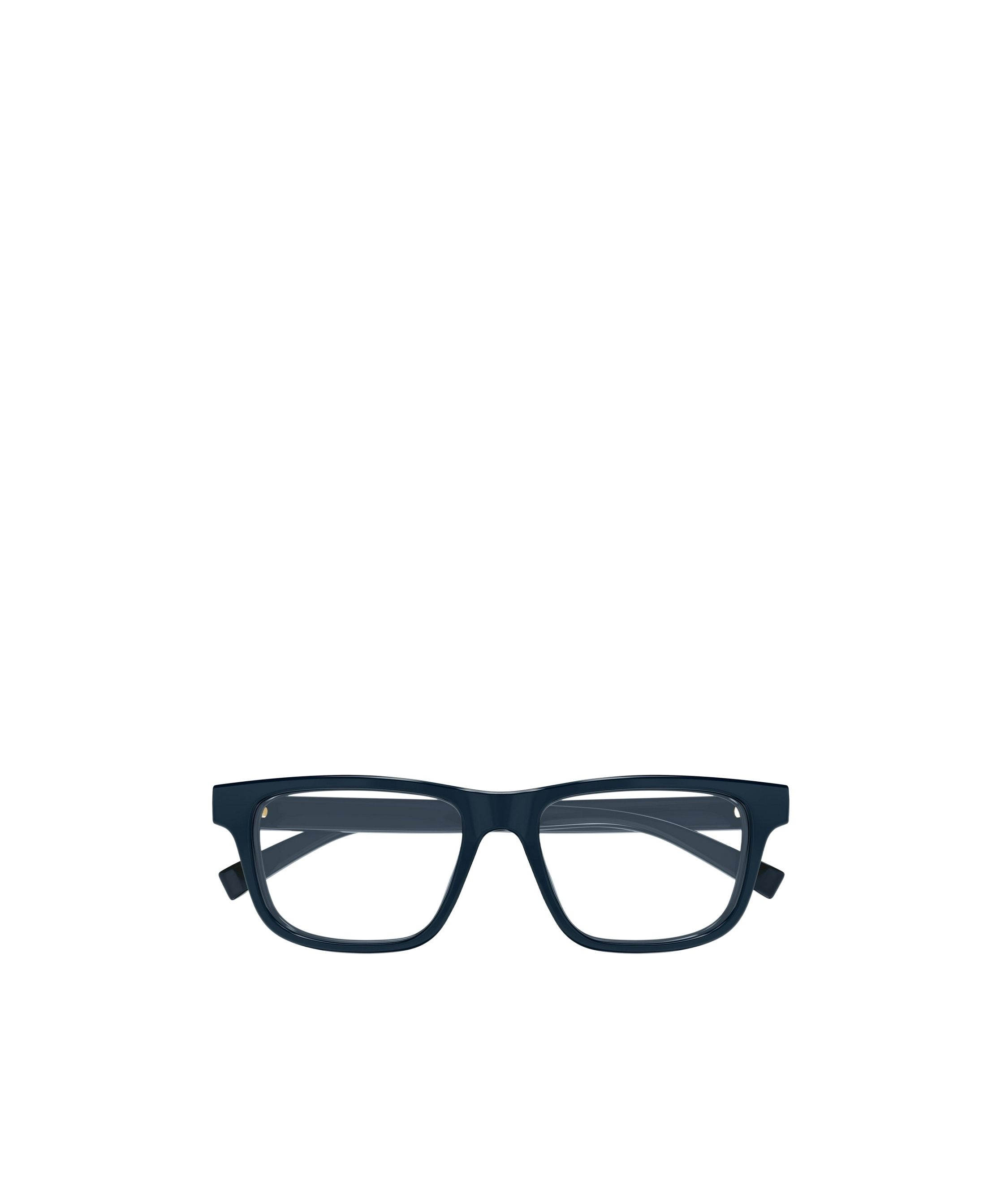 Gucci Eyewear Rectangular Frame Glasses In Blue