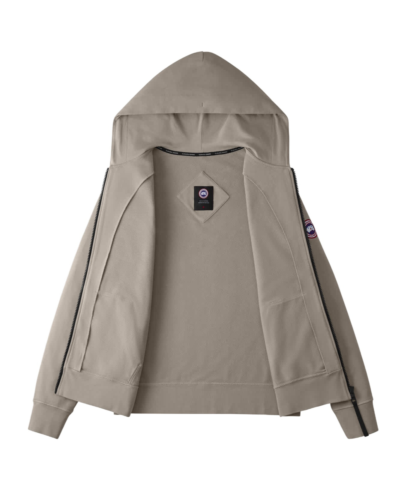 CANADA GOOSE CANADA GOOSE HURON ZIPPED LONG-SLEEVED HOODIE