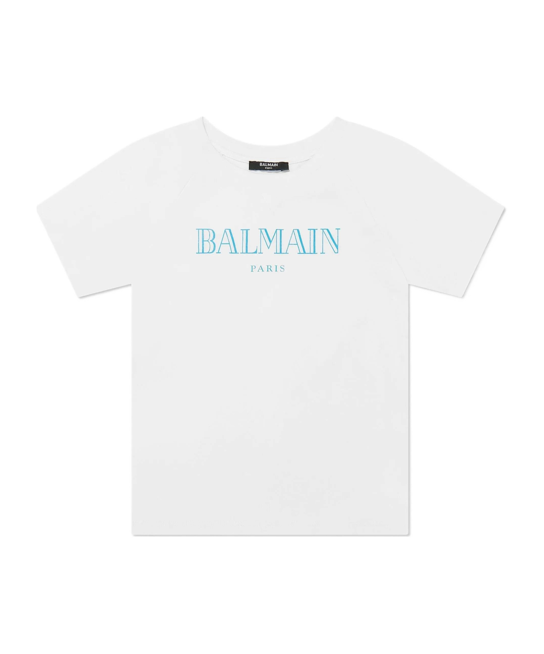 Balmain Cotton T-shirt In White