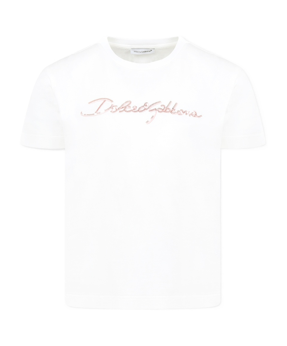 Dolce & Gabbana Short-sleeved T-shirt In White