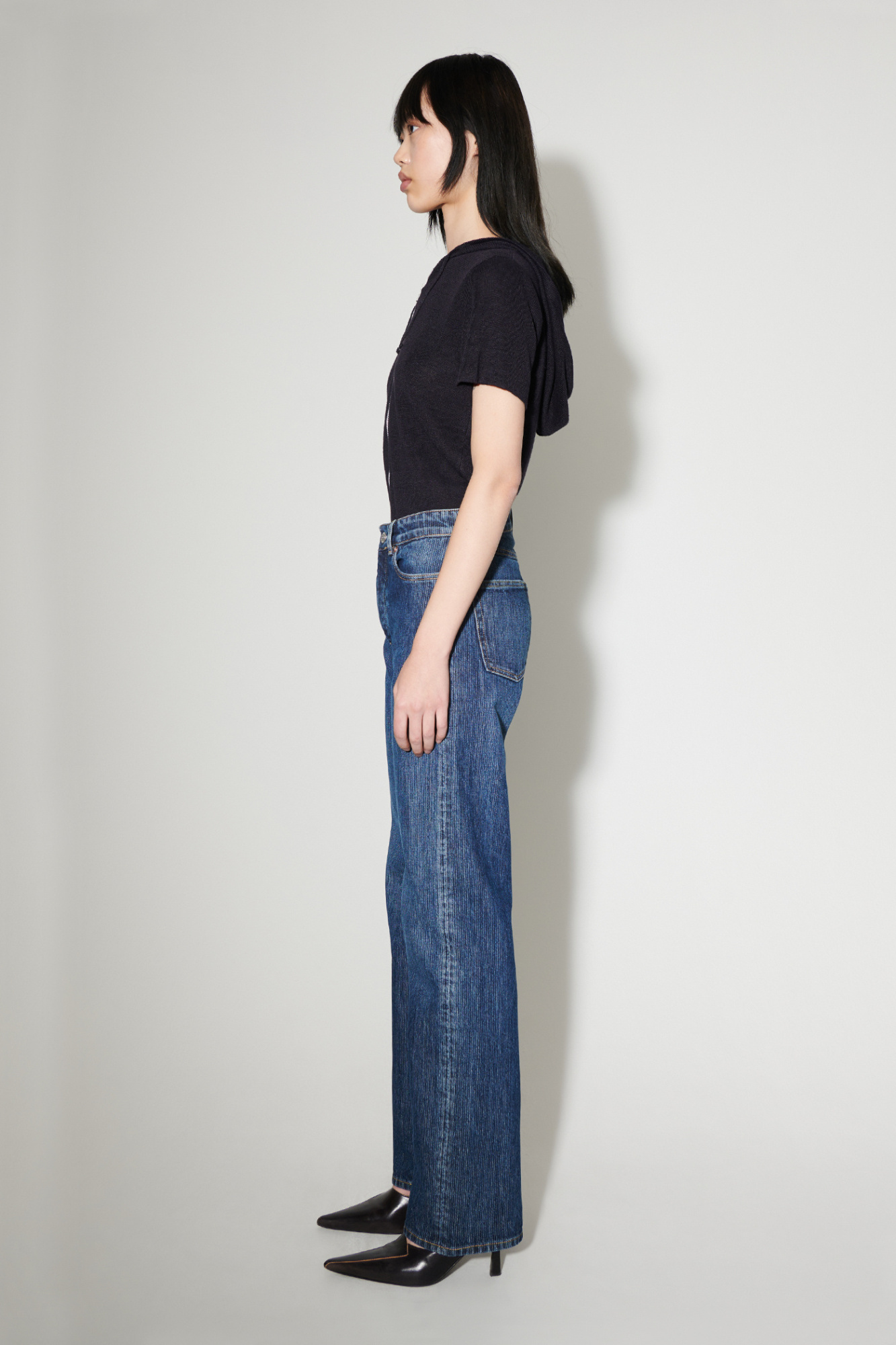Our Legacy Chain Denim Trousers In Blue