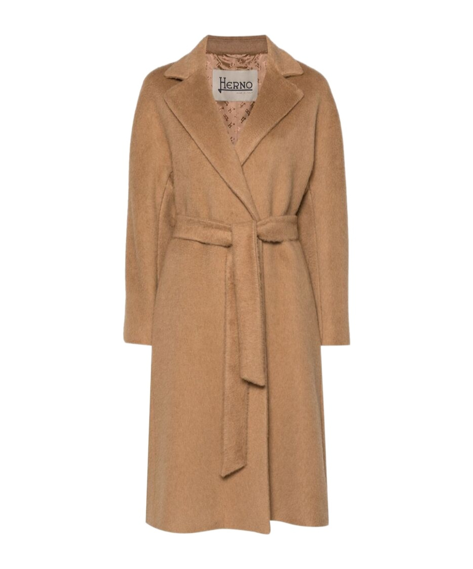Herno Coat In Brown