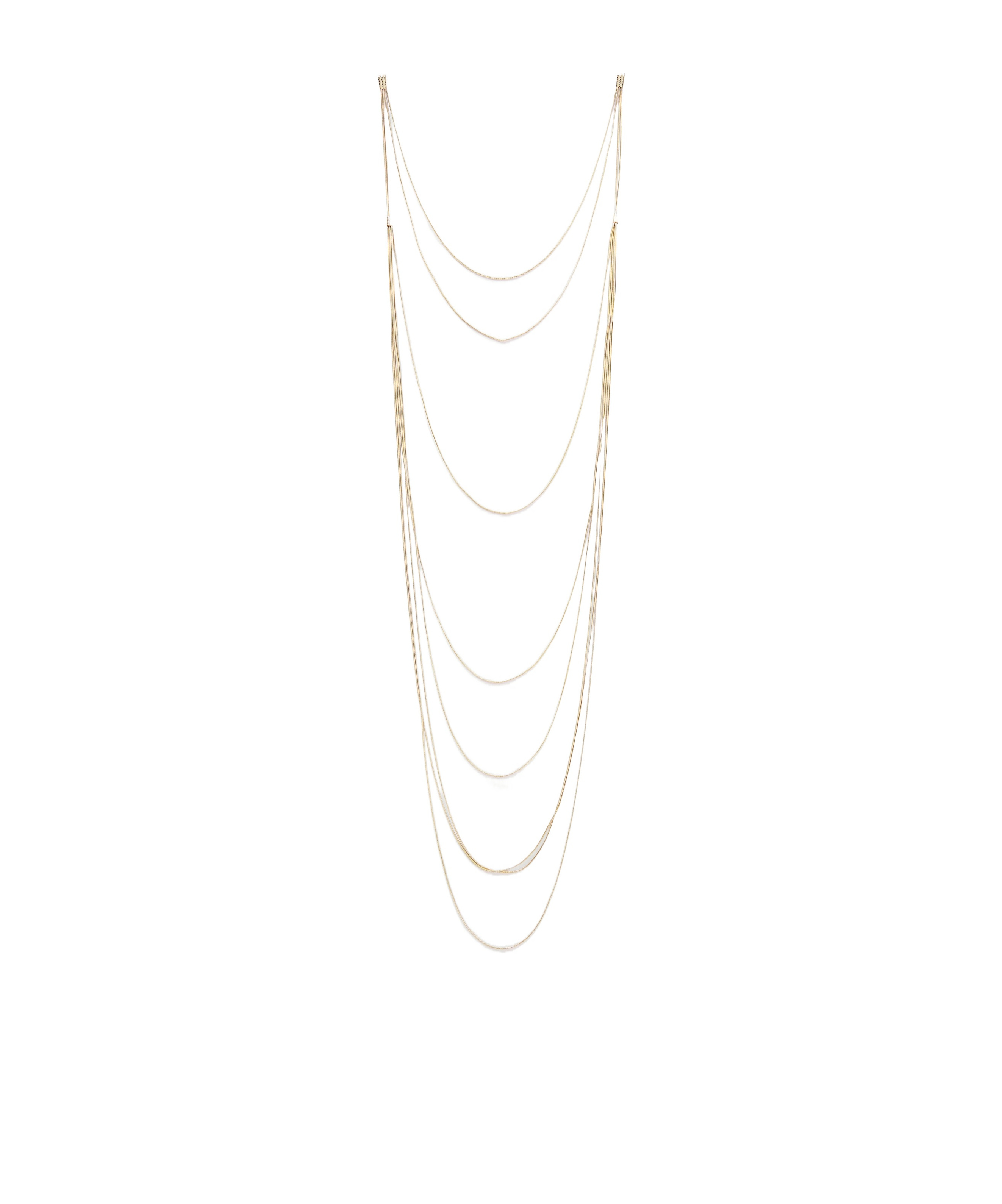 Alaïa Multi-layered Earrings In Gold