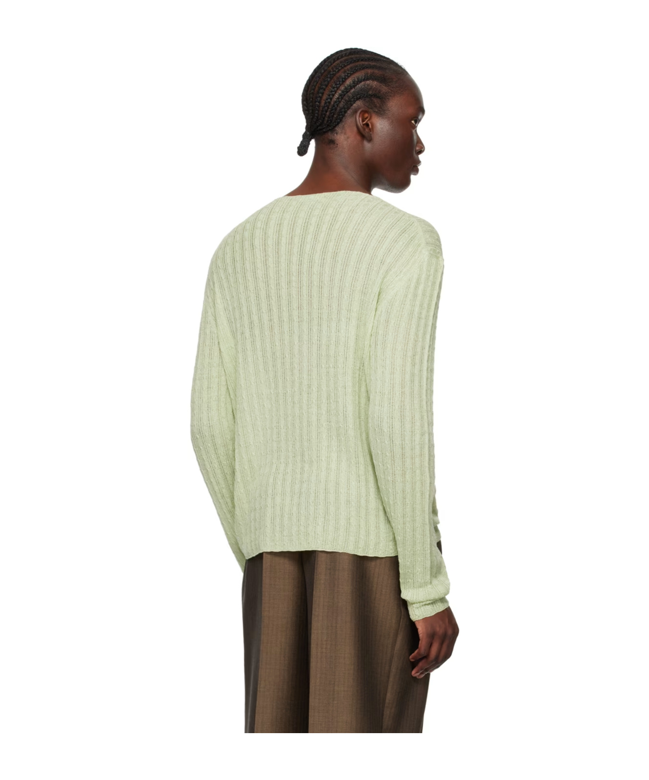 The Row Green Vico Sweater In Green