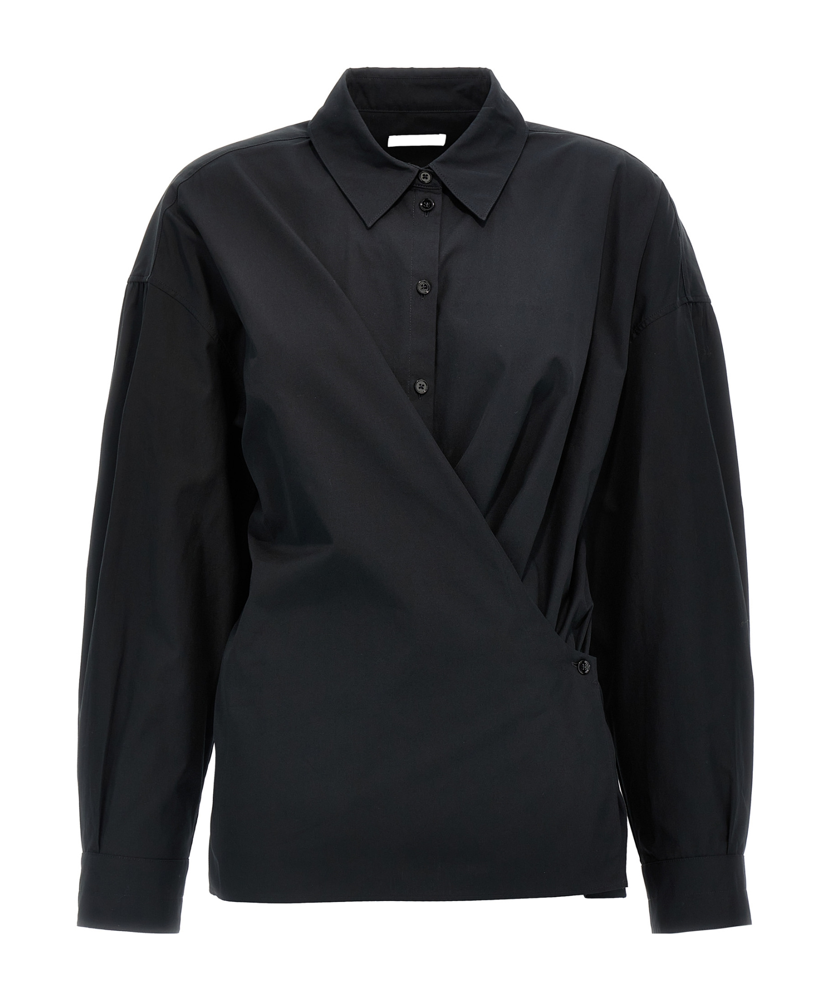 LEMAIRE STRAIGHT-COLLAR TWISTED SHIRT